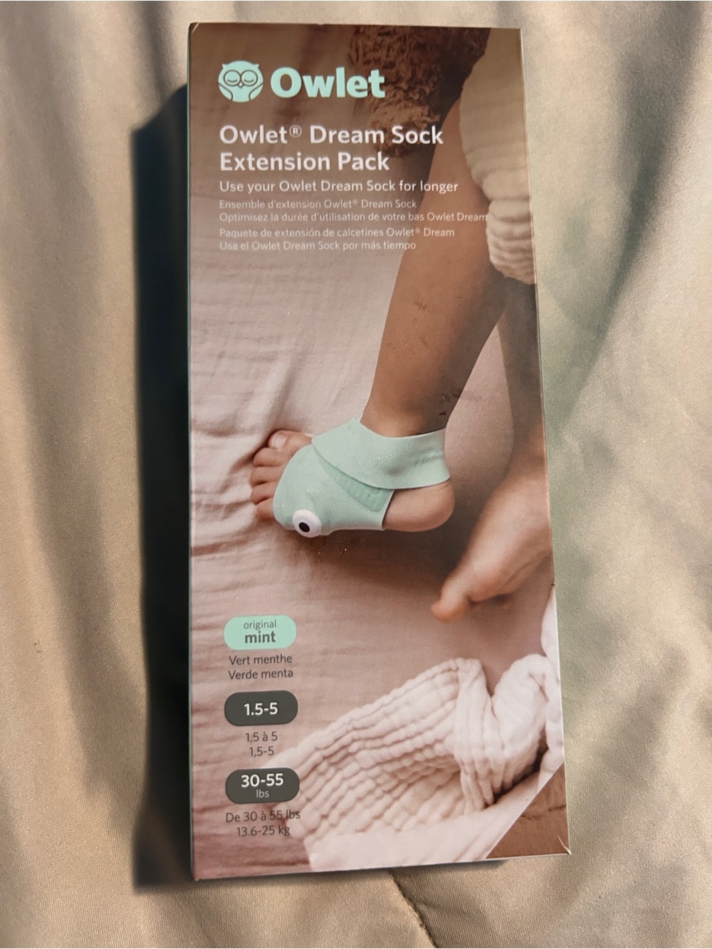 Owlet Dream Sock Extension Pack for 30-55lbs